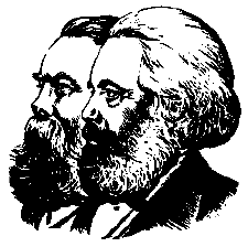 Karl Marx and Friedrich Engels